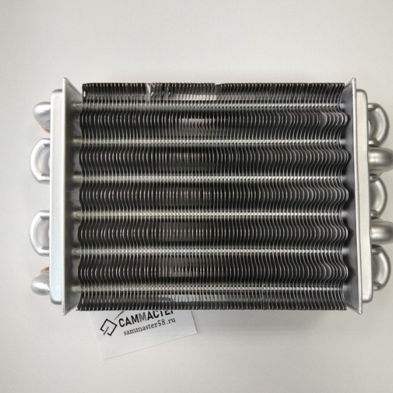 Теплообменник битермический подходит для IMMERGAS Star 1.024398 / ARISTON Egis, As 65106300 / BIASI 